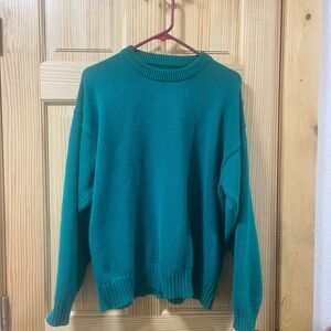 Eddie Bauer Green Sweater